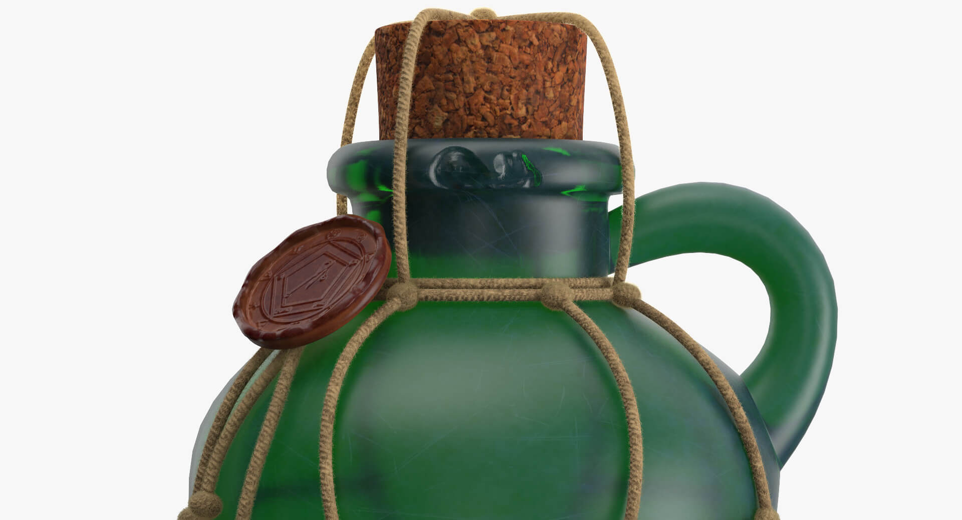 Sealed Bottle 3D Model