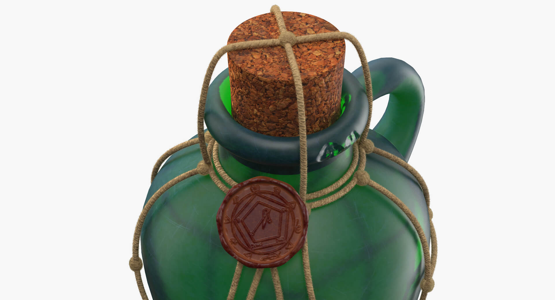 Sealed Bottle 3D Model