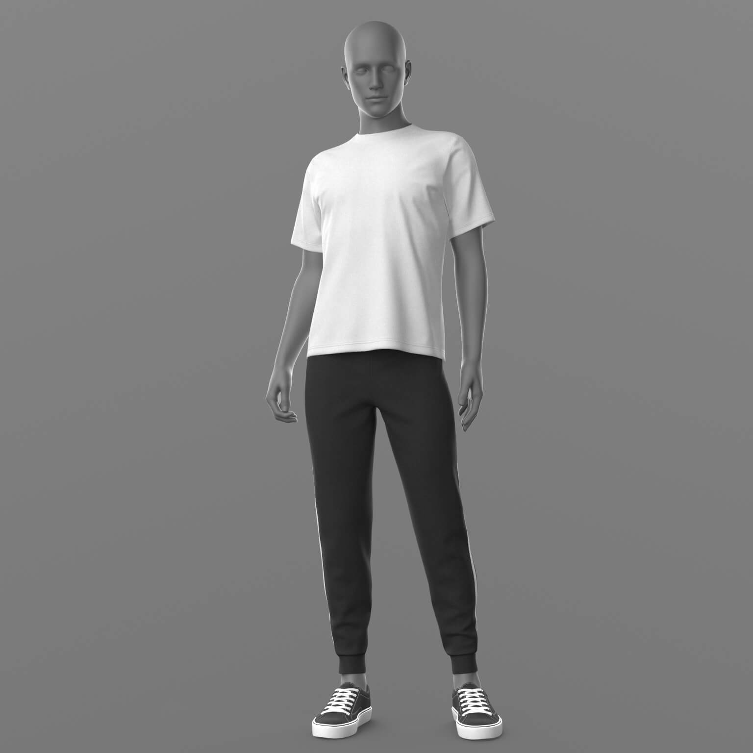 Shirt 01v Sports Pants Sneakers G8 Male Daz Content