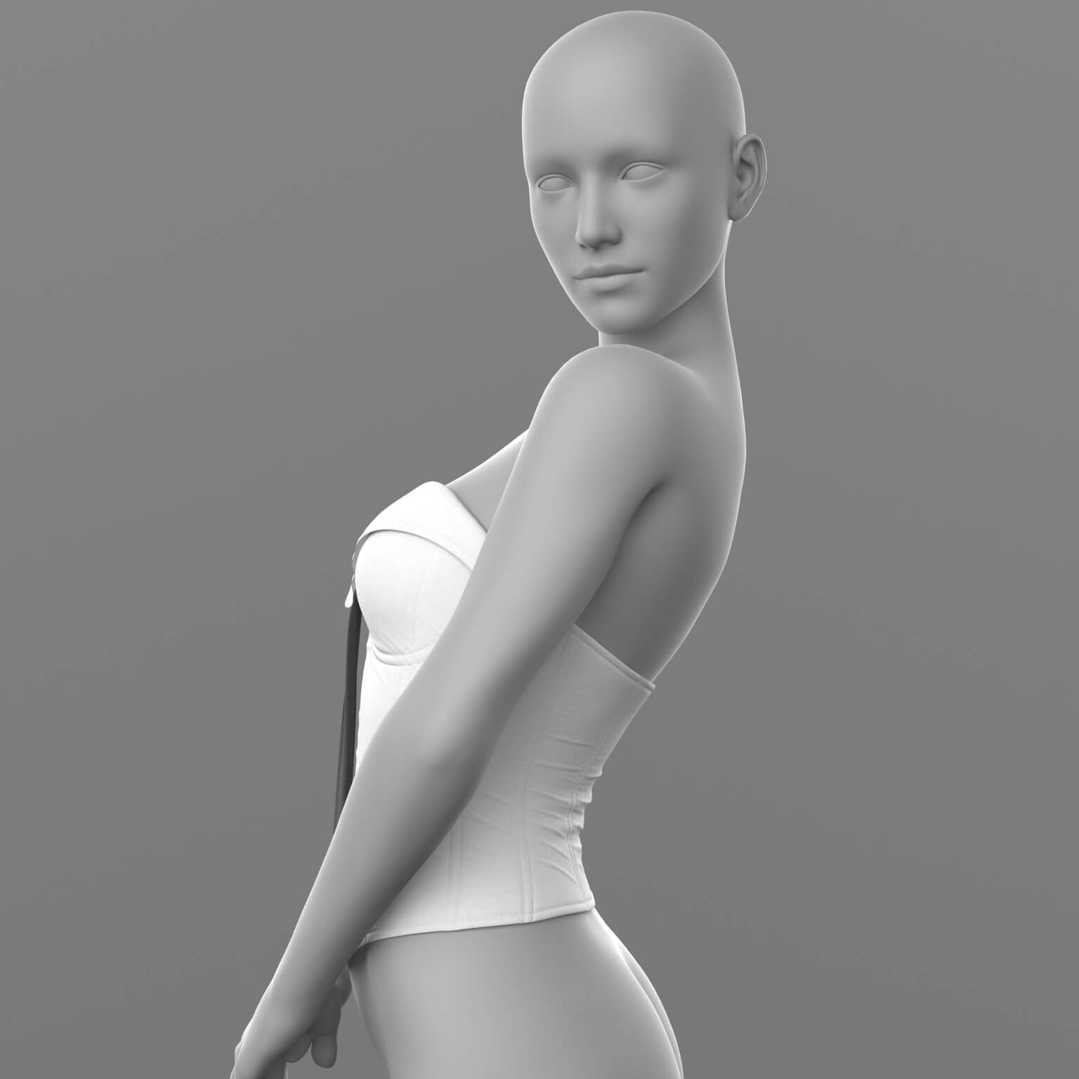 Shirt Corset G8 Female Daz Content