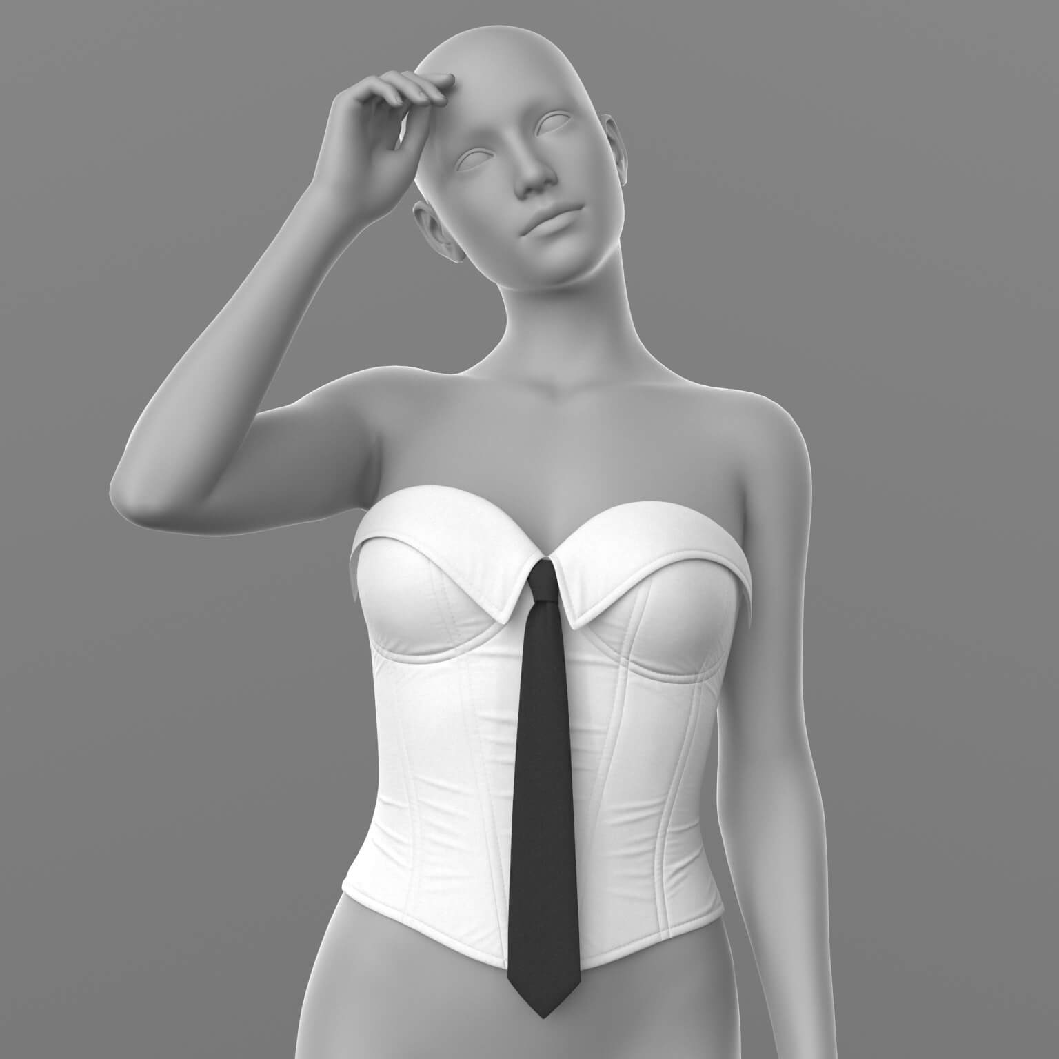 Shirt Corset G8 Female Daz Content