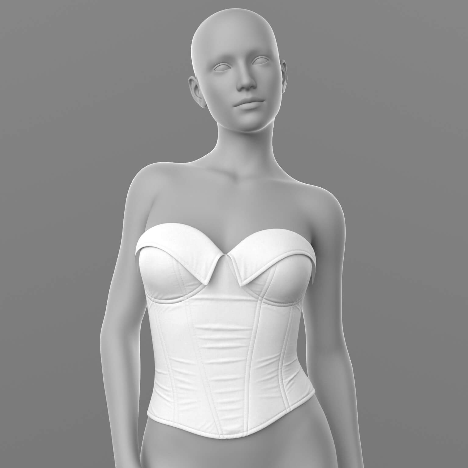 Shirt Corset G8 Female Daz Content