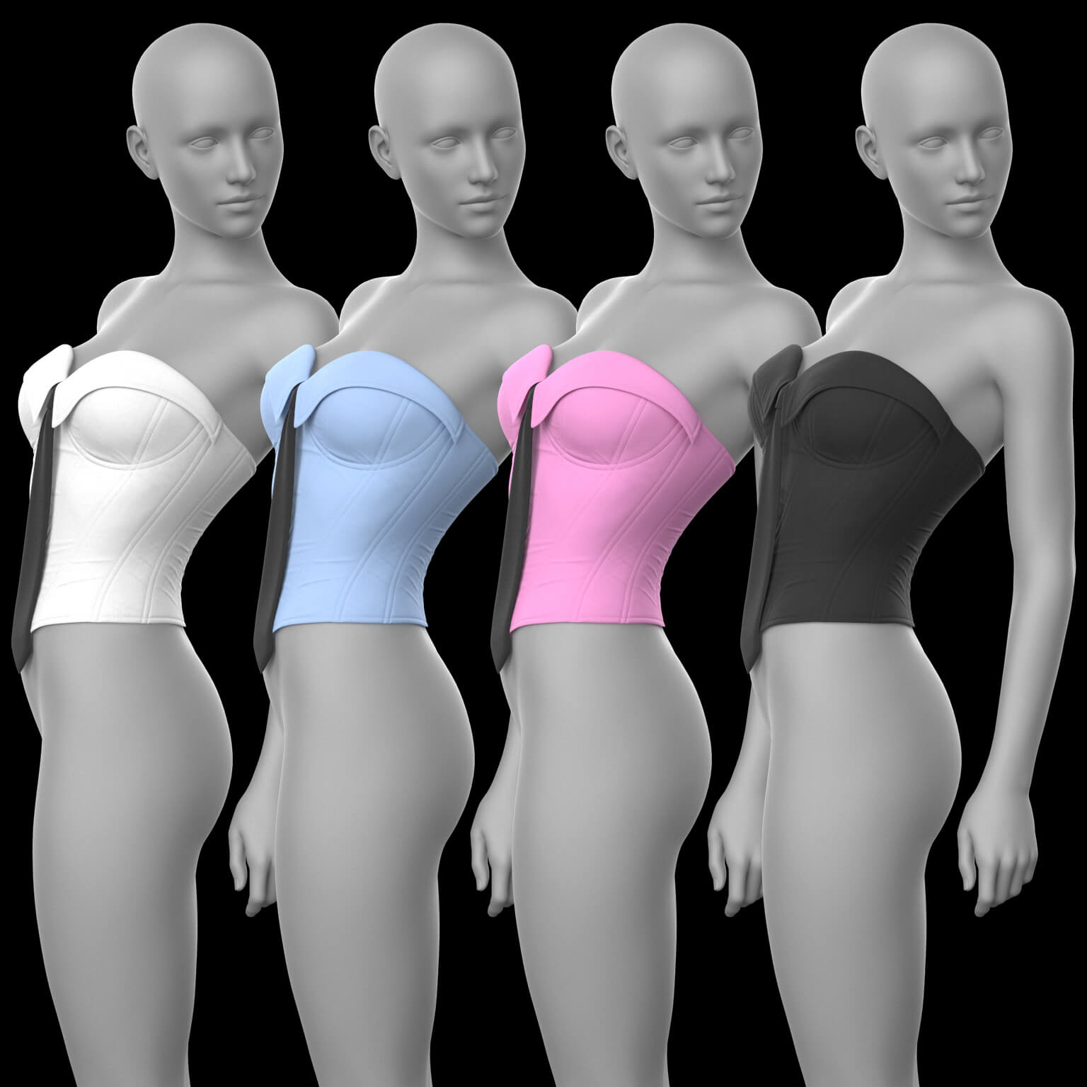 Shirt Corset G8 Female Daz Content