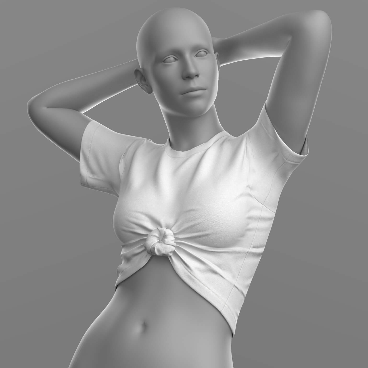 Shirt Knot G9 Daz Content