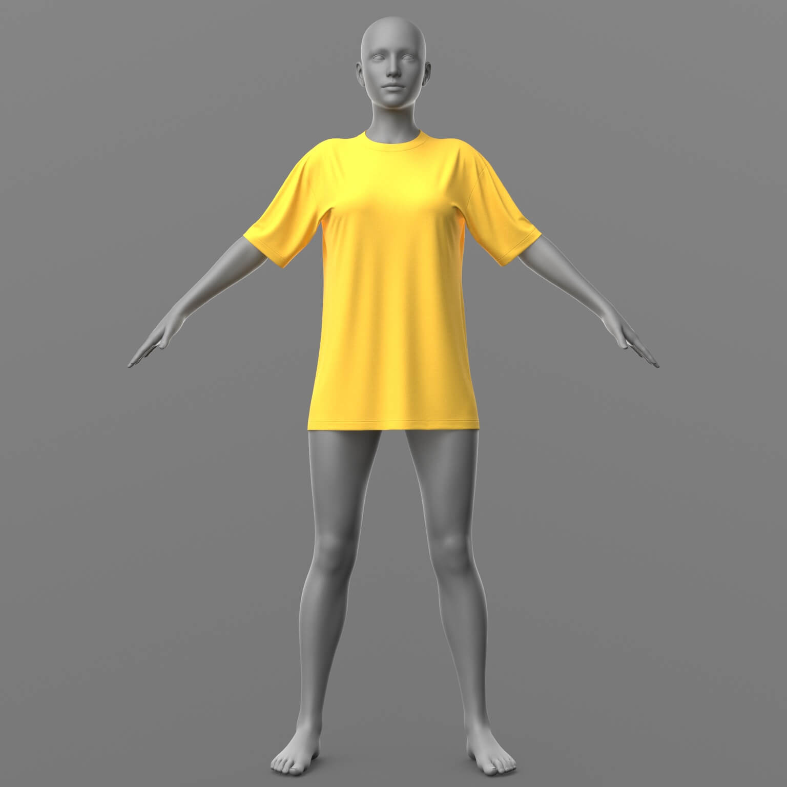 Shirt Long and Baseball Cap G8 Female Daz Content