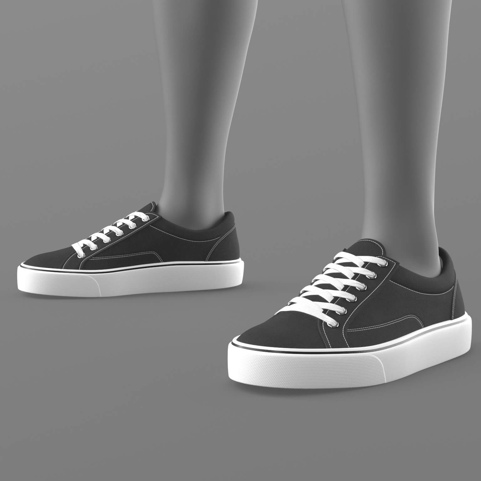 Shirt Long Sneakers and Socks 2v G8 Female Daz Content