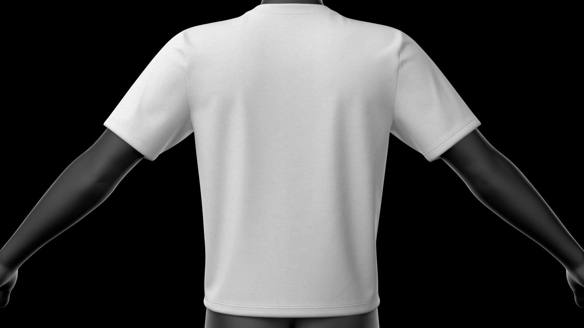 Shirt Male 01v 3D Model 3D Model