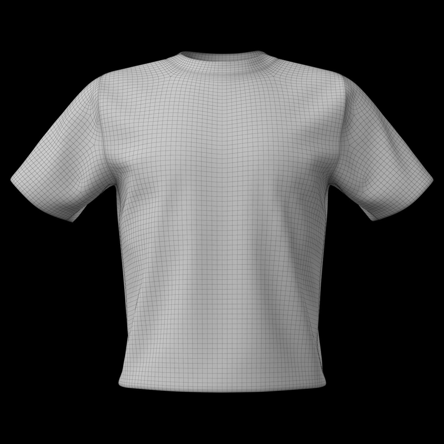 Shirt Male 01v 3D Model 3D Model