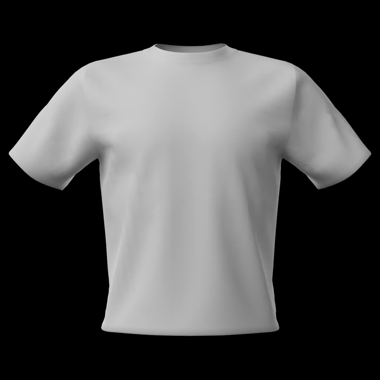 Shirt Male 01v 3D Model 3D Model