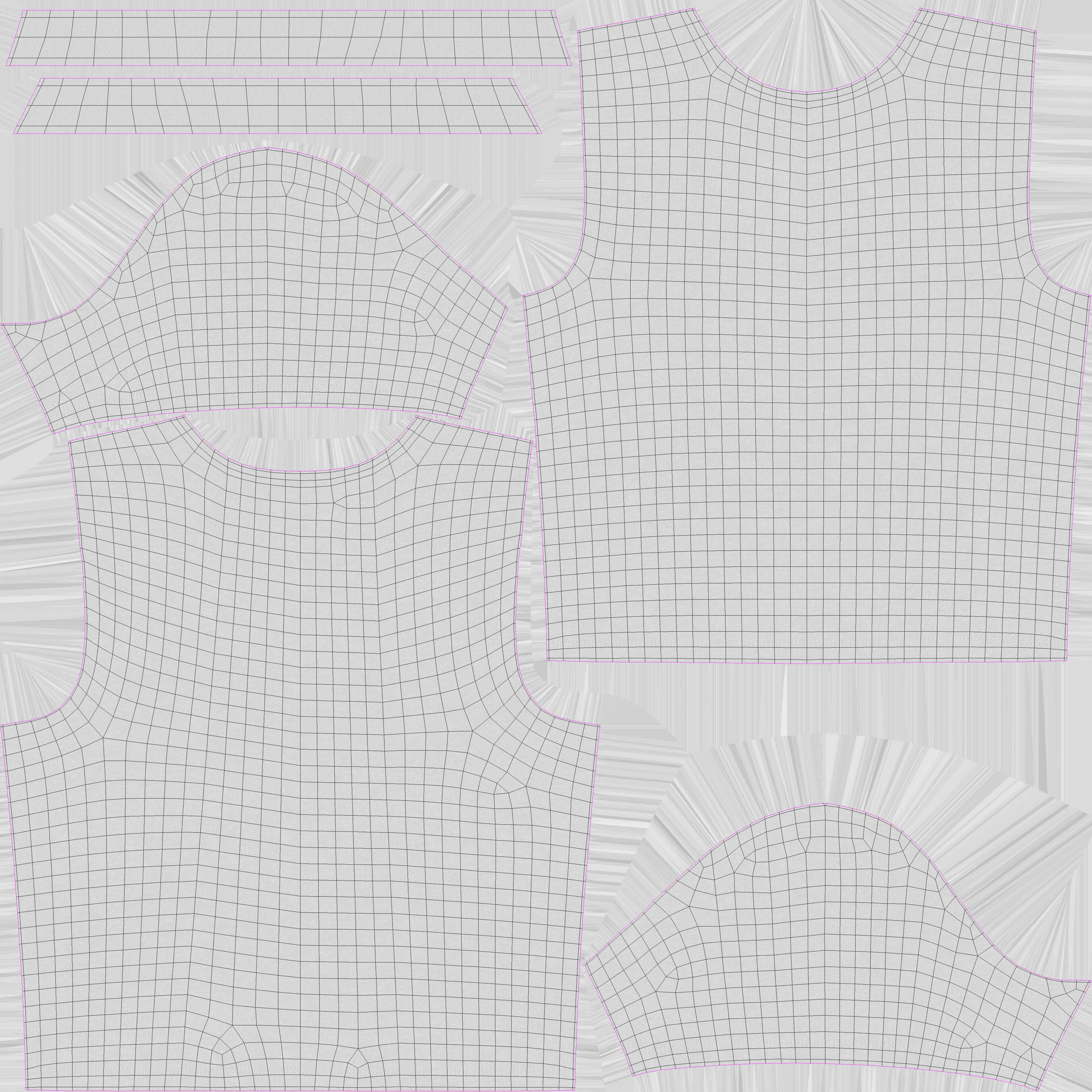 Shirt Male 01v 3D Model 3D Model