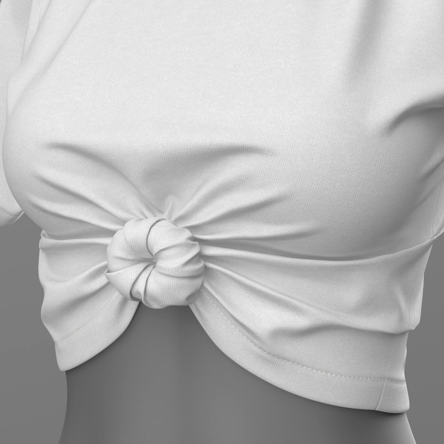 Shirt with Knot G8_8.1 Female Daz Content