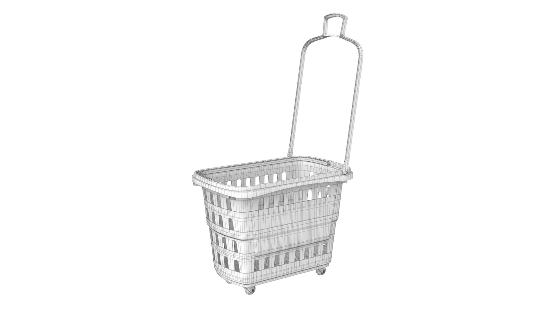 Shopping Cart 02V 3D Model
