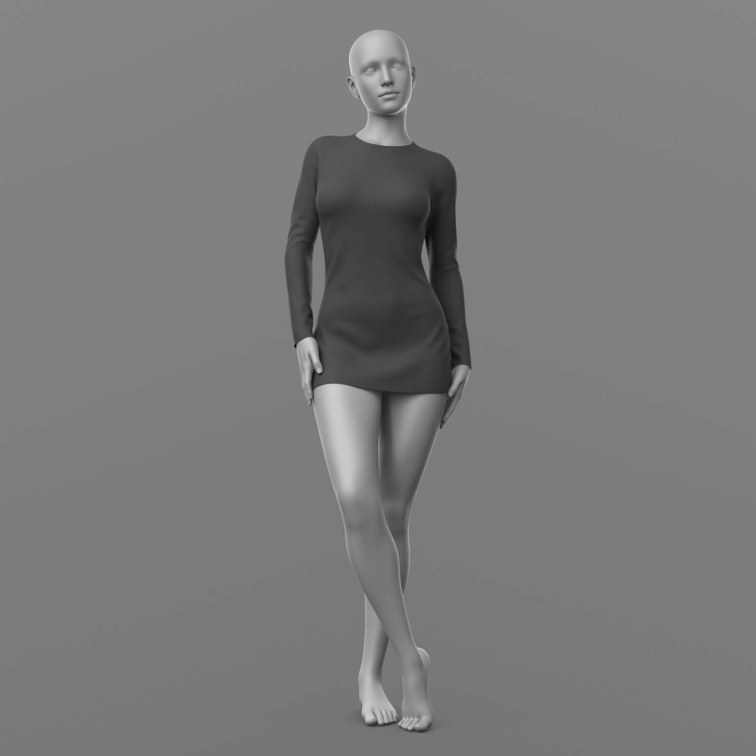Short Dress 3v G8 Female Daz Content
