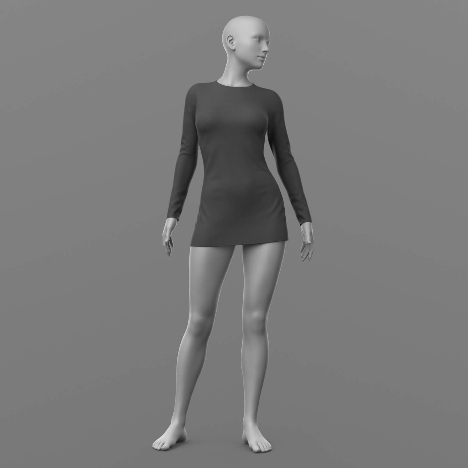 Short Dress 3v G8 Female Daz Content