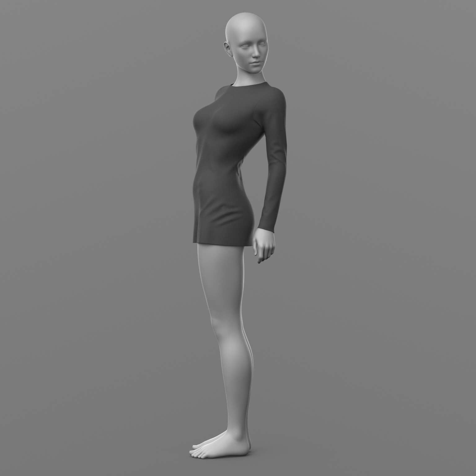 Short Dress 3v G8 Female Daz Content
