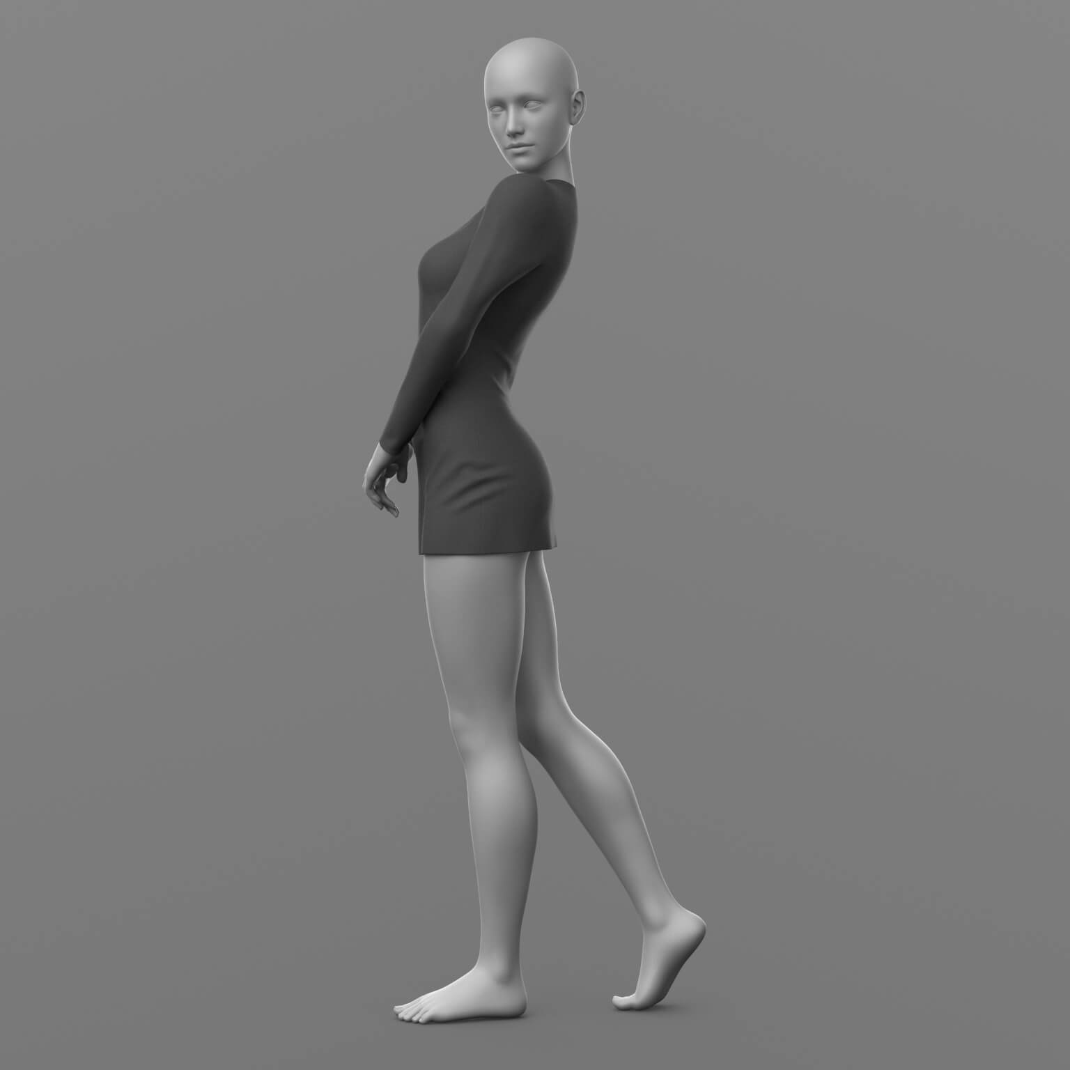 Short Dress 3v G8 Female Daz Content
