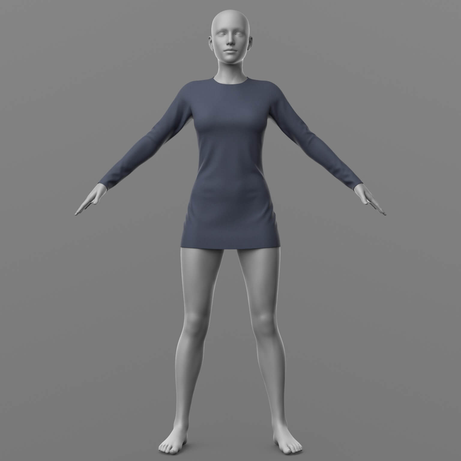 Short Dress 3v G8 Female Daz Content