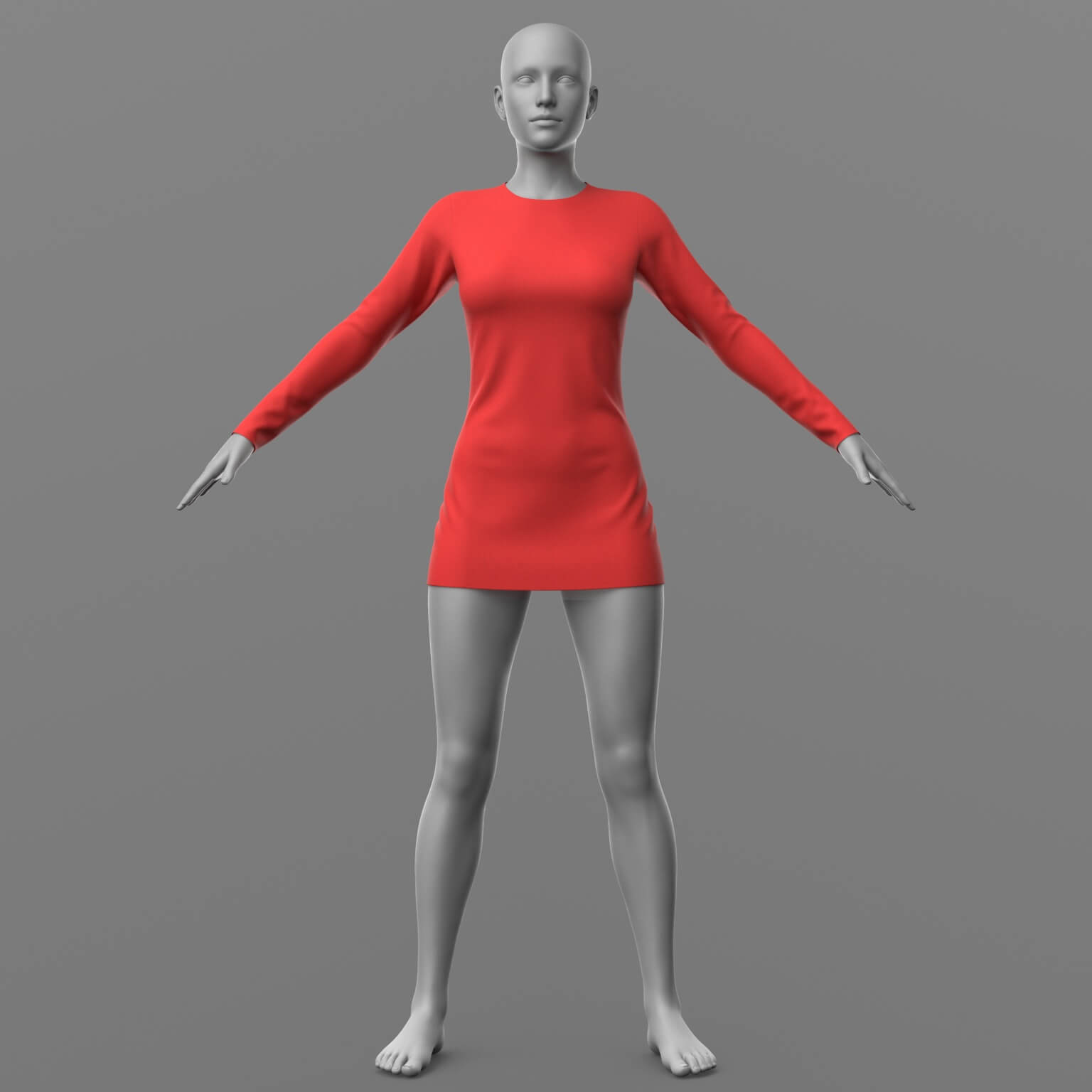 Short Dress 3v G8 Female Daz Content