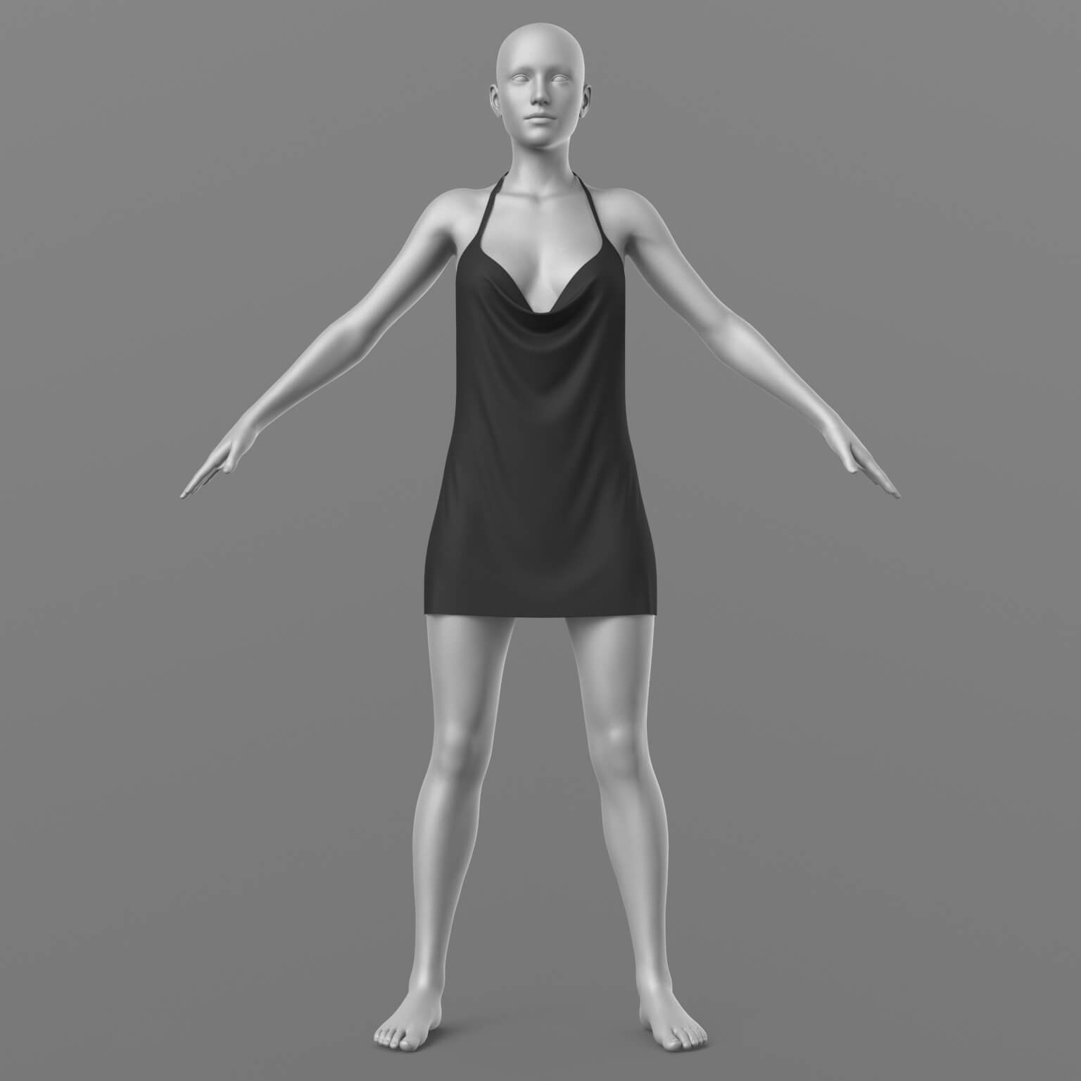 Short Dress 4v G8 Female Daz Content