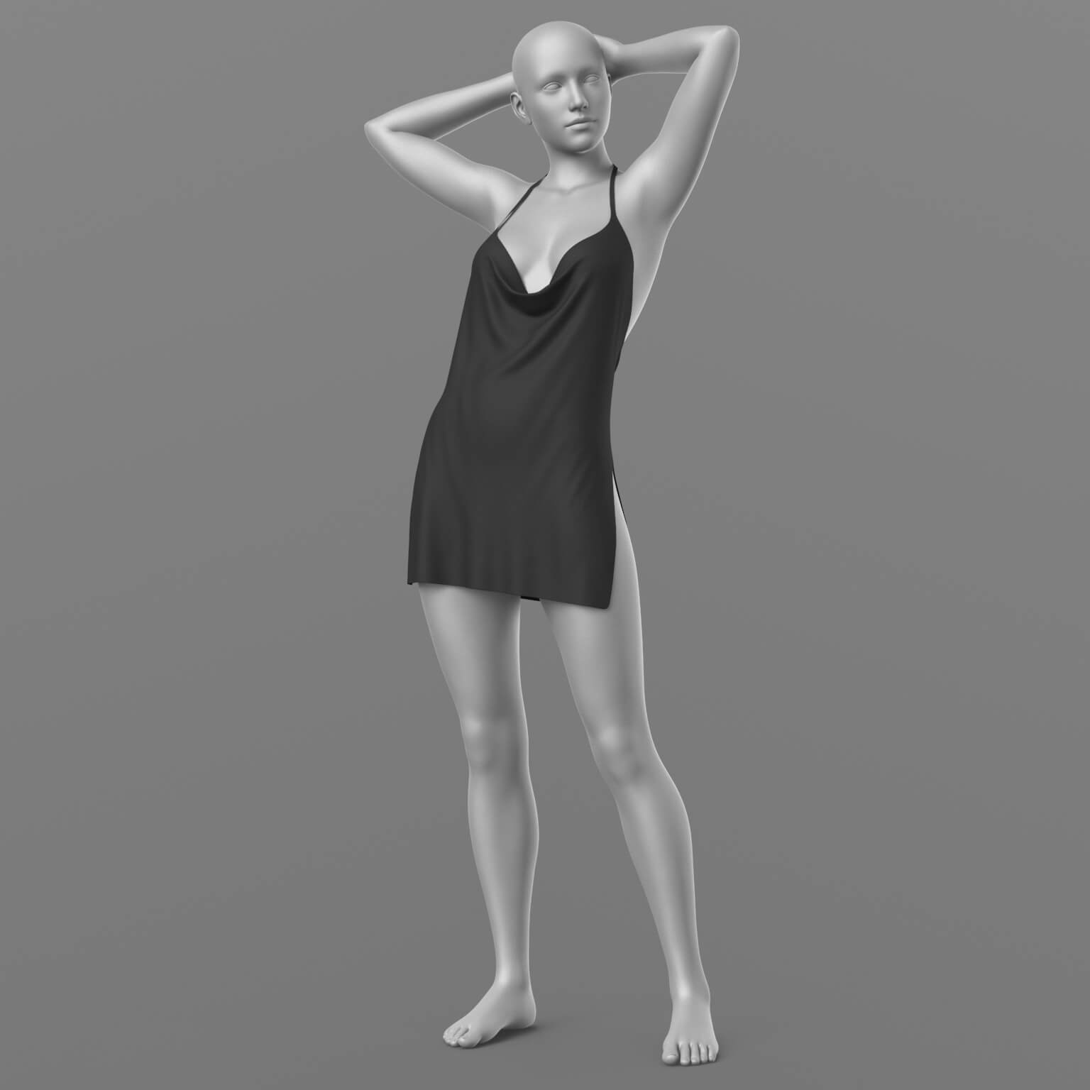 Short Dress 4v G8 Female Daz Content
