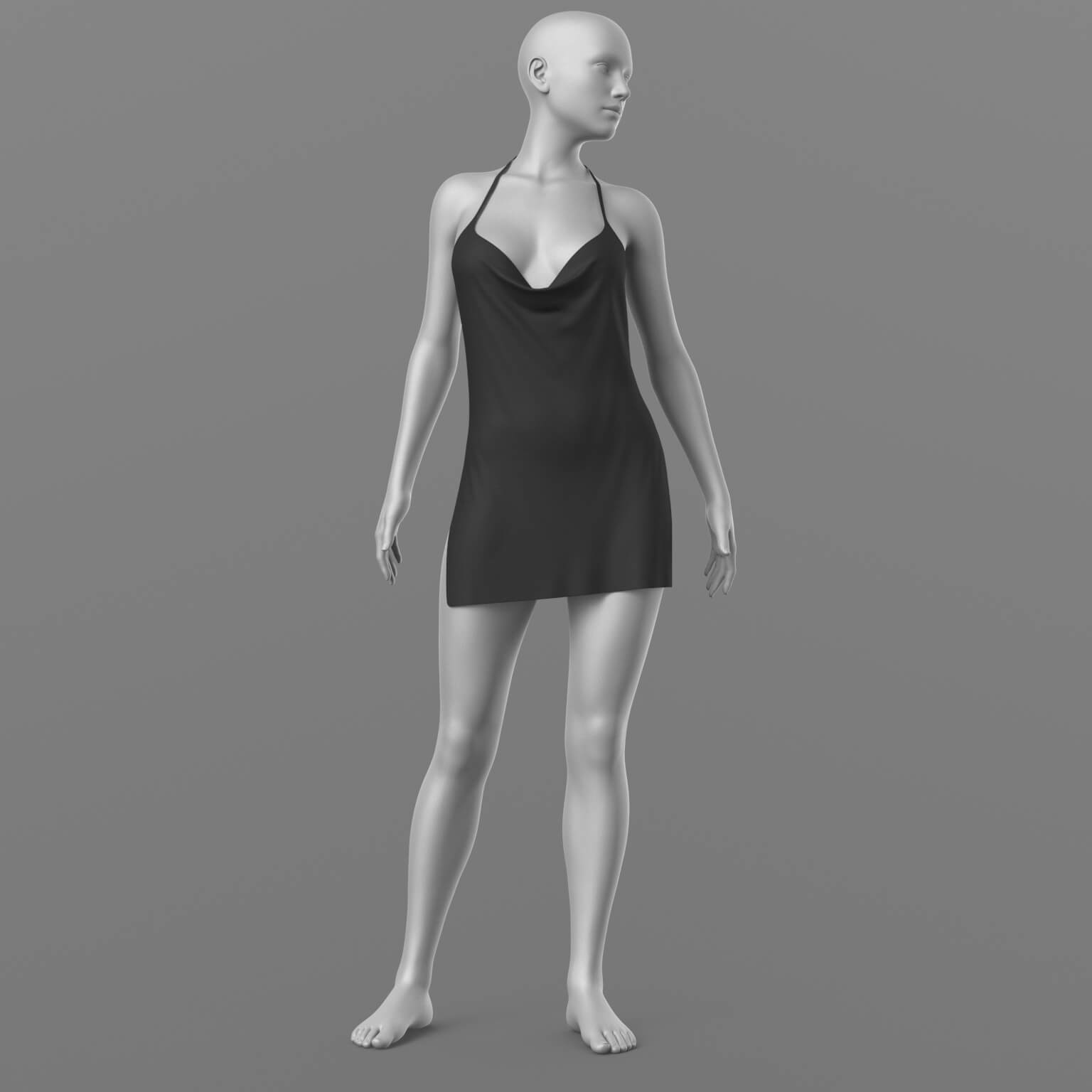 Short Dress 4v G8 Female Daz Content