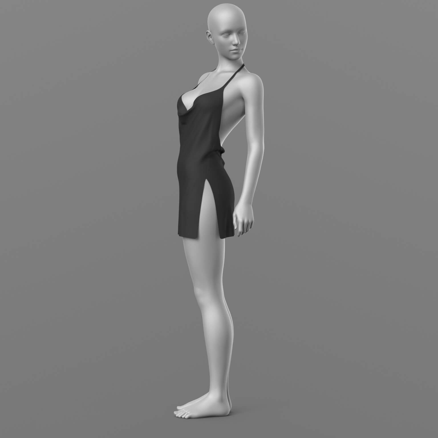 Short Dress 4v G8 Female Daz Content