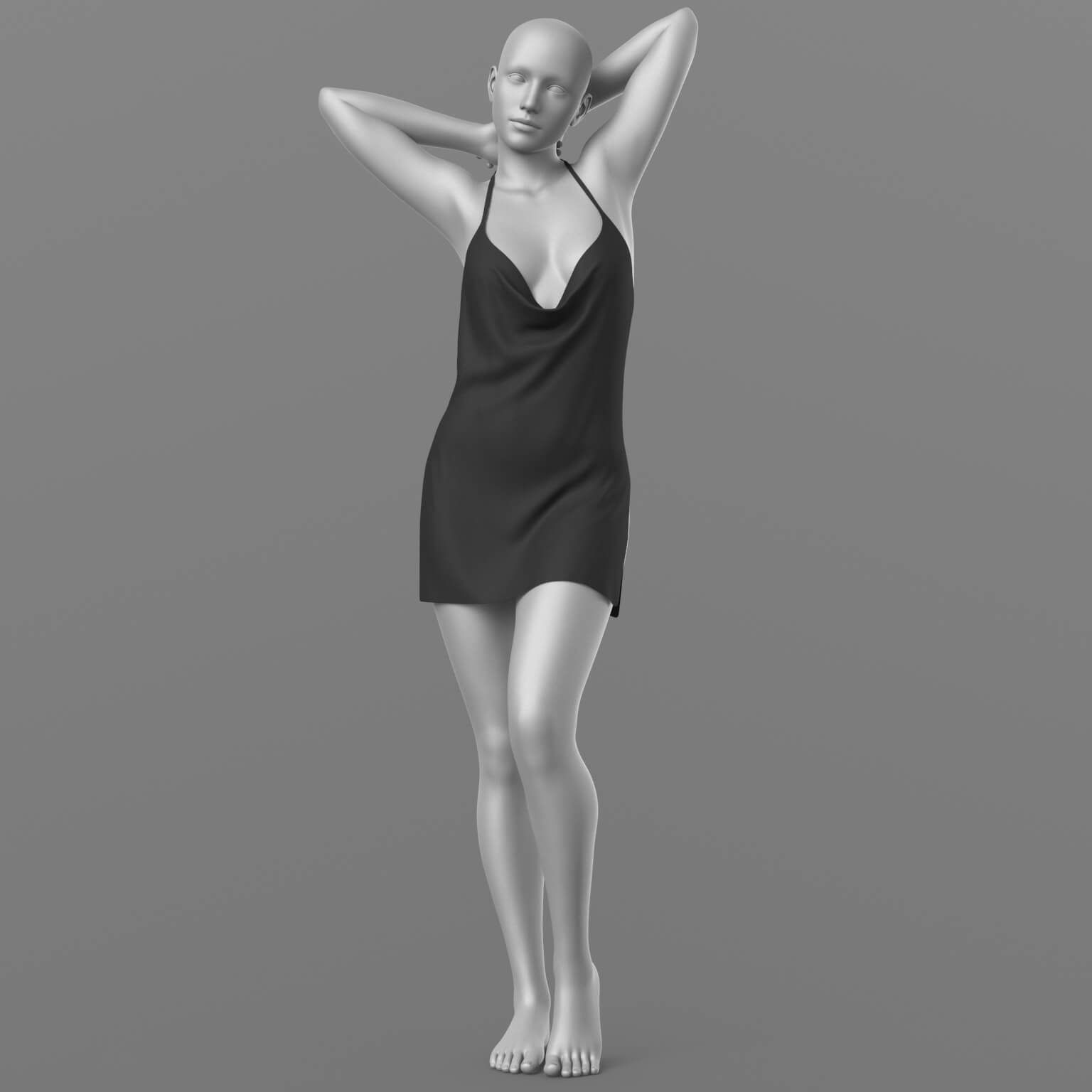 Short Dress 4v G8 Female Daz Content