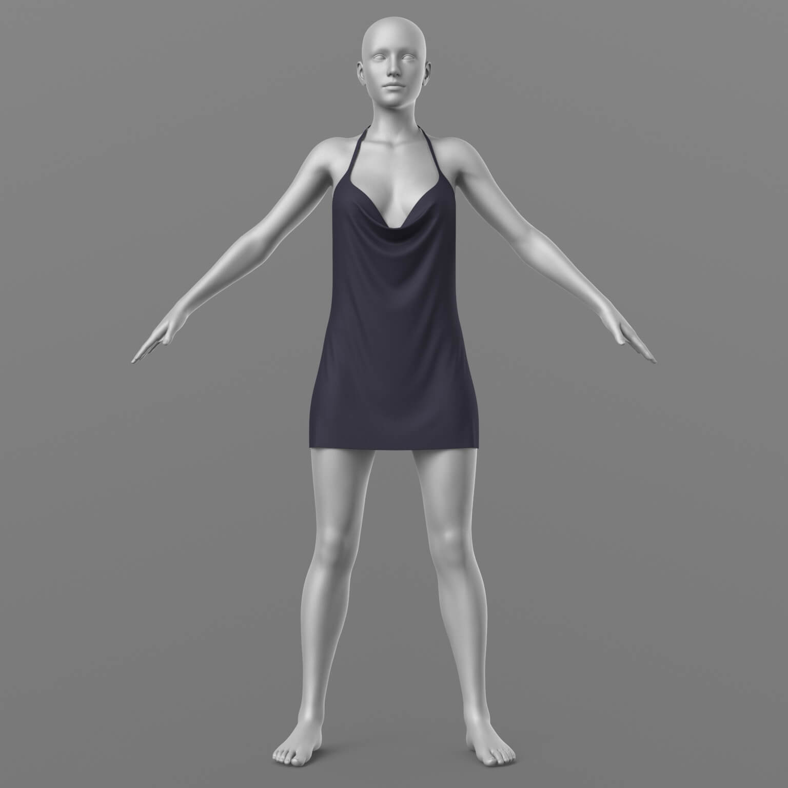 Short Dress 4v G8 Female Daz Content