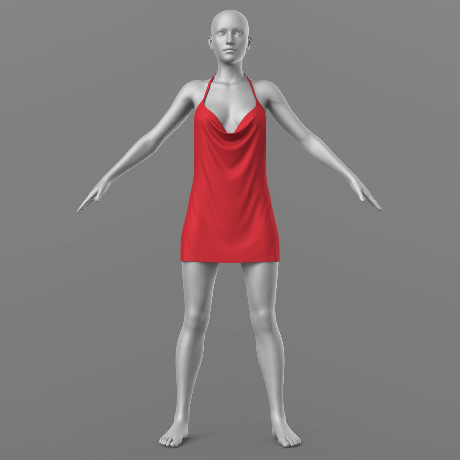 Short Dress 4v G8 Female Daz Content