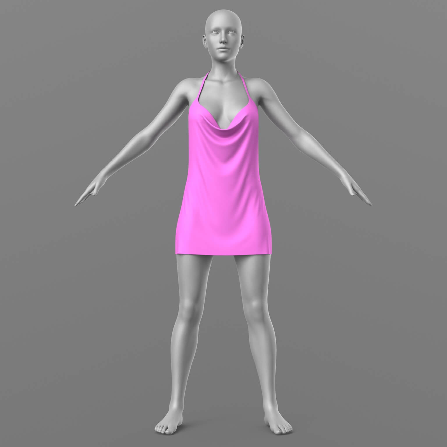 Short Dress 4v G8 Female Daz Content
