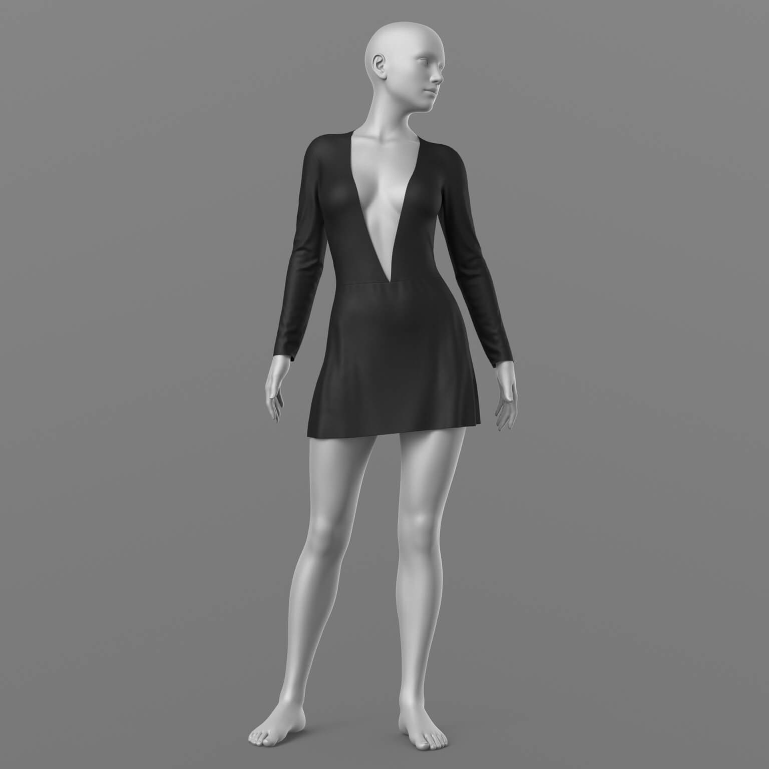 Short Dress 5v G8 Female Daz Content