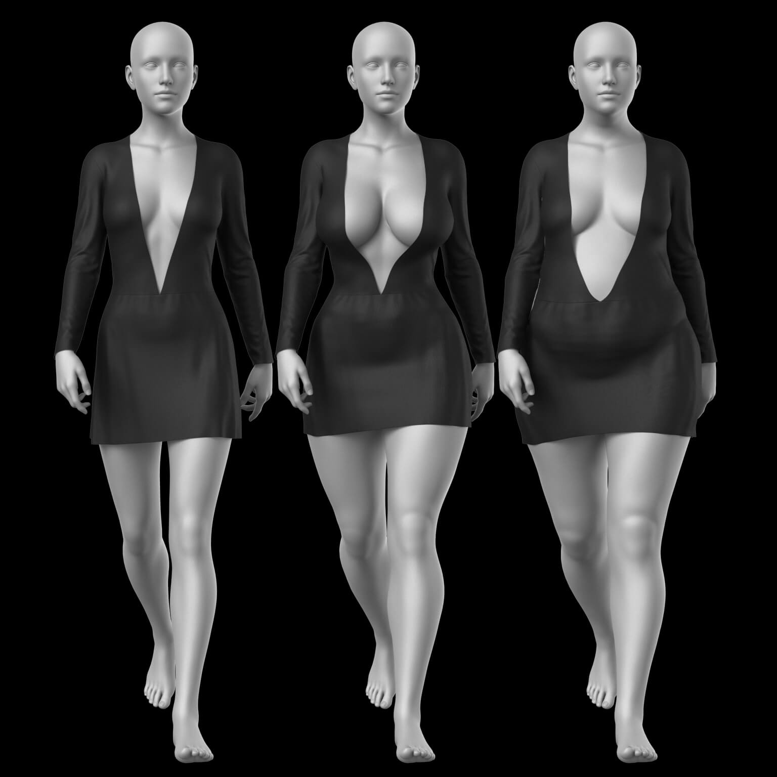 Short Dress 5v G8 Female Daz Content