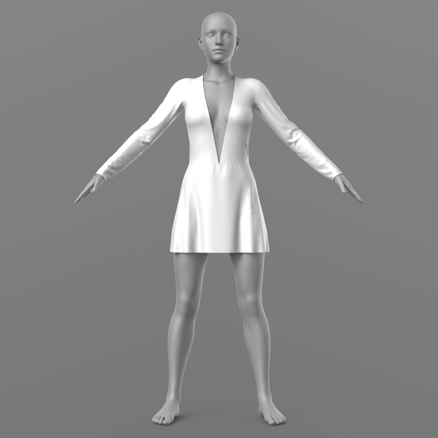 Short Dress 5v G8 Female Daz Content