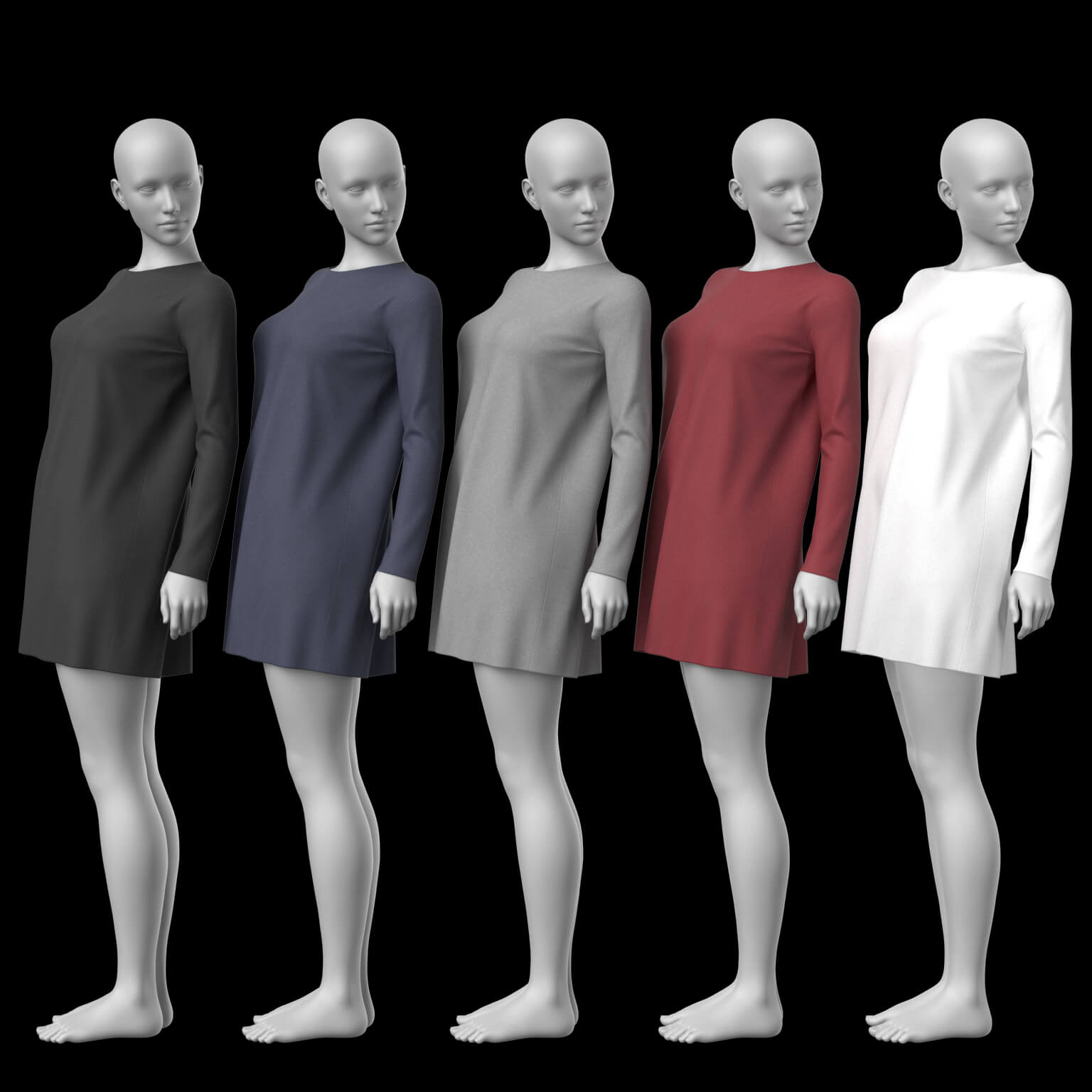 Short Dress 6v G8 Female Daz Content