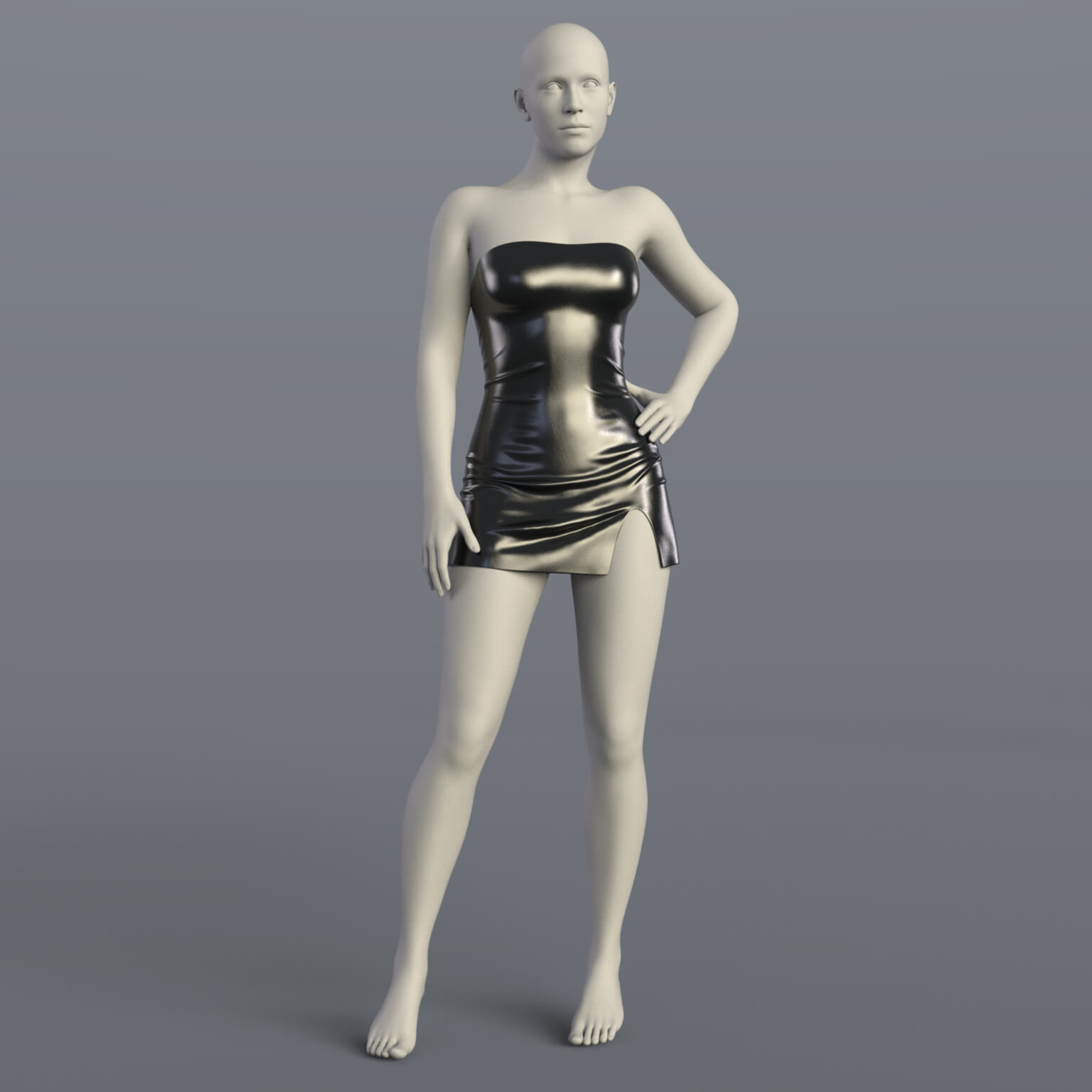 Short Dress 7v G9 Daz Content