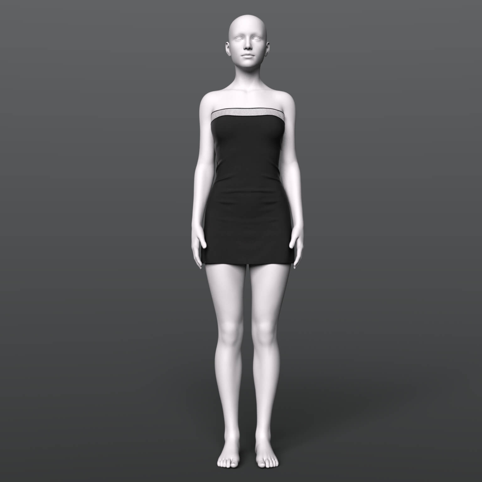 Short Dress 8v G8F Daz Content