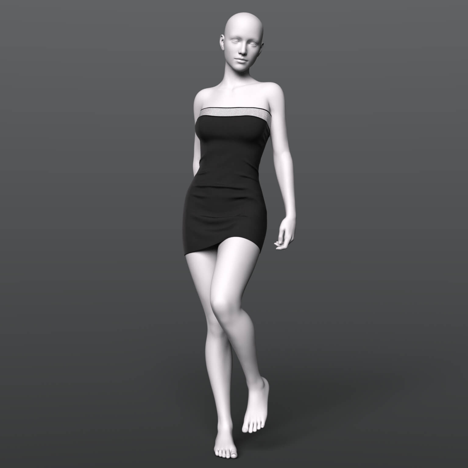 Short Dress 8v G8F Daz Content