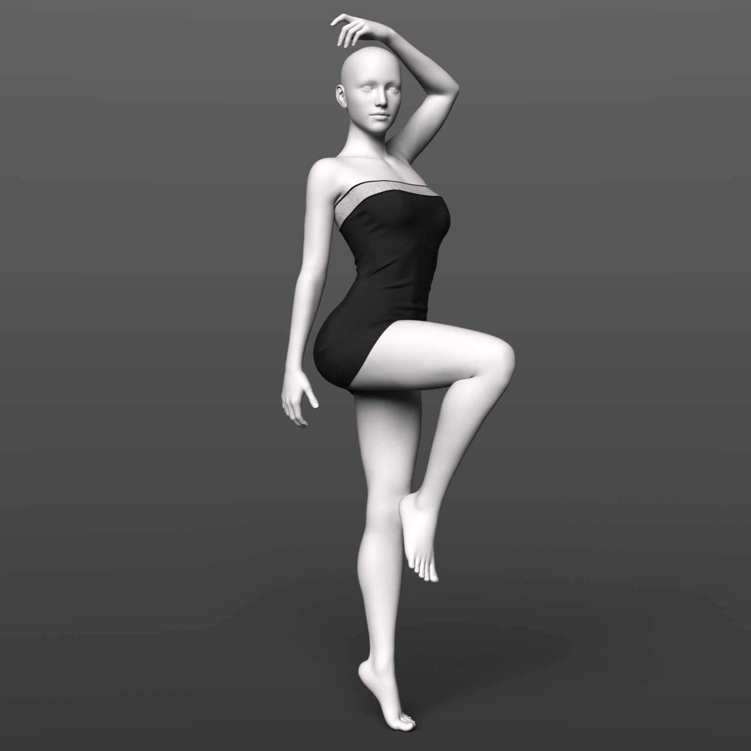 Short Dress 8v G8F Daz Content