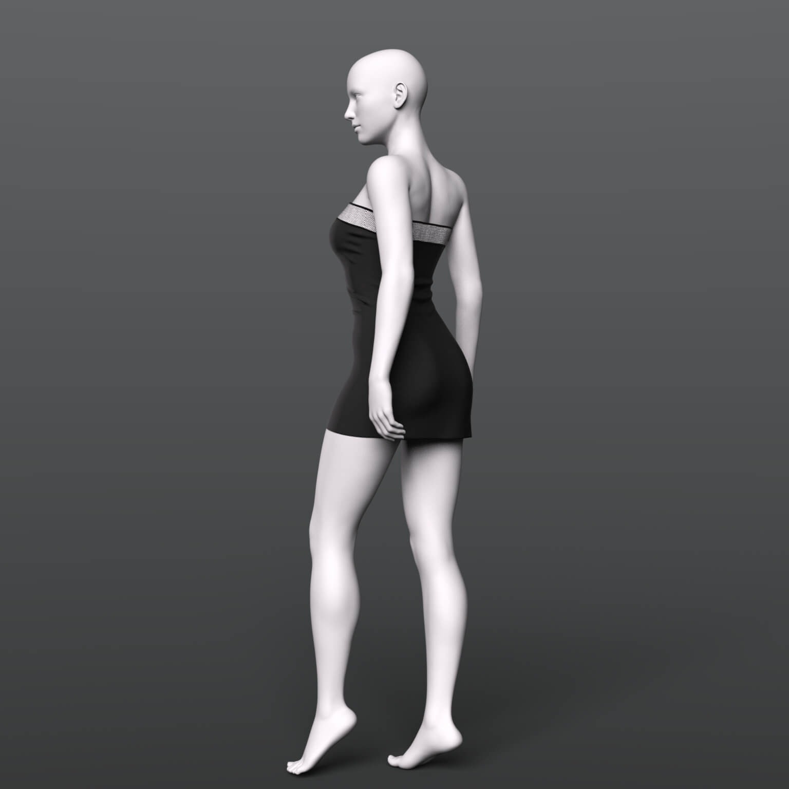Short Dress 8v G8F Daz Content