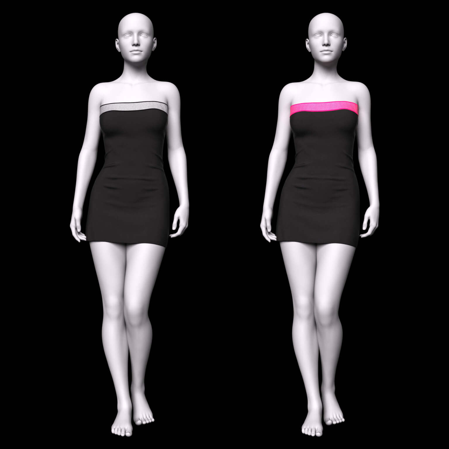 Short Dress 8v G8F Daz Content