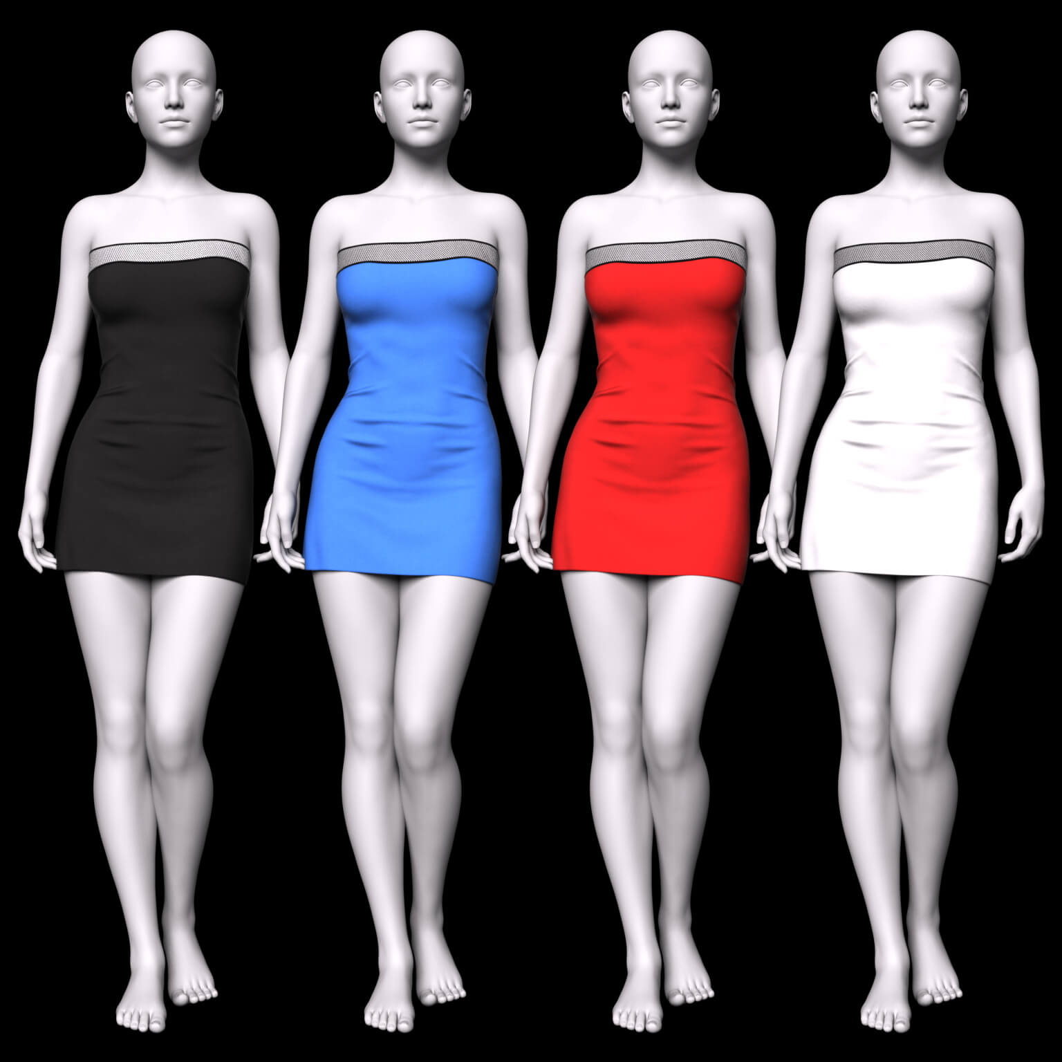 Short Dress 8v G8F Daz Content