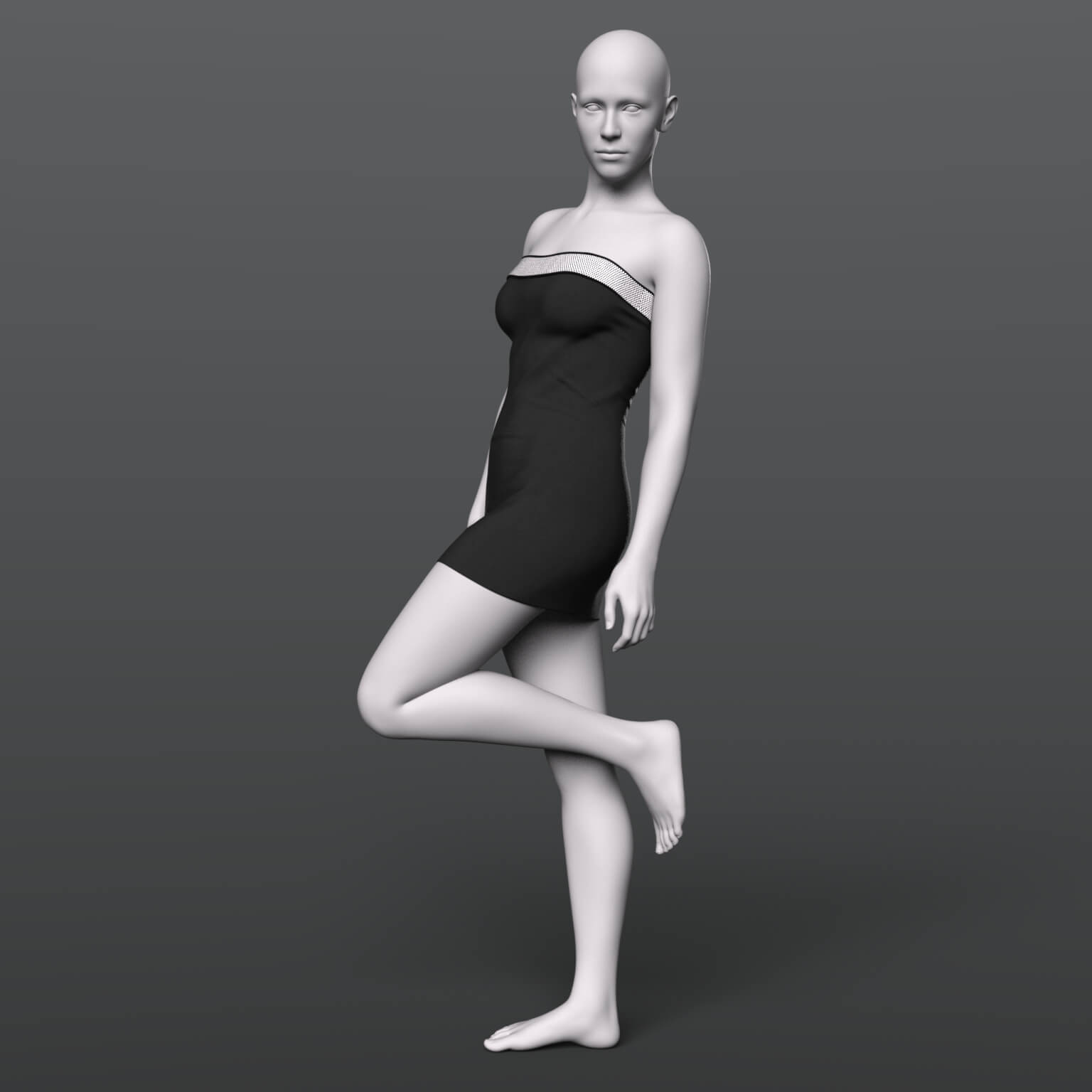 Short Dress 8v G9 Daz Content