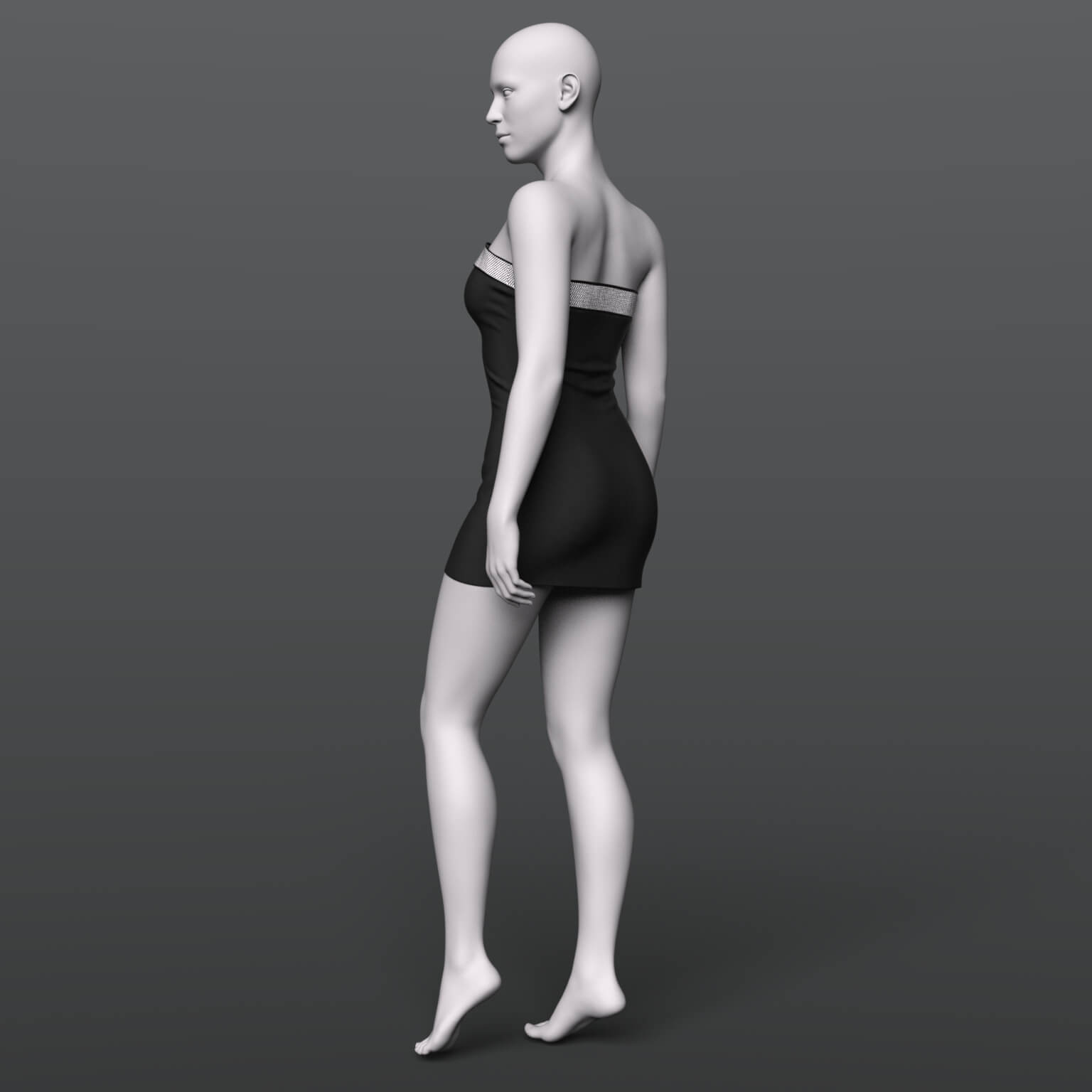 Short Dress 8v G9 Daz Content