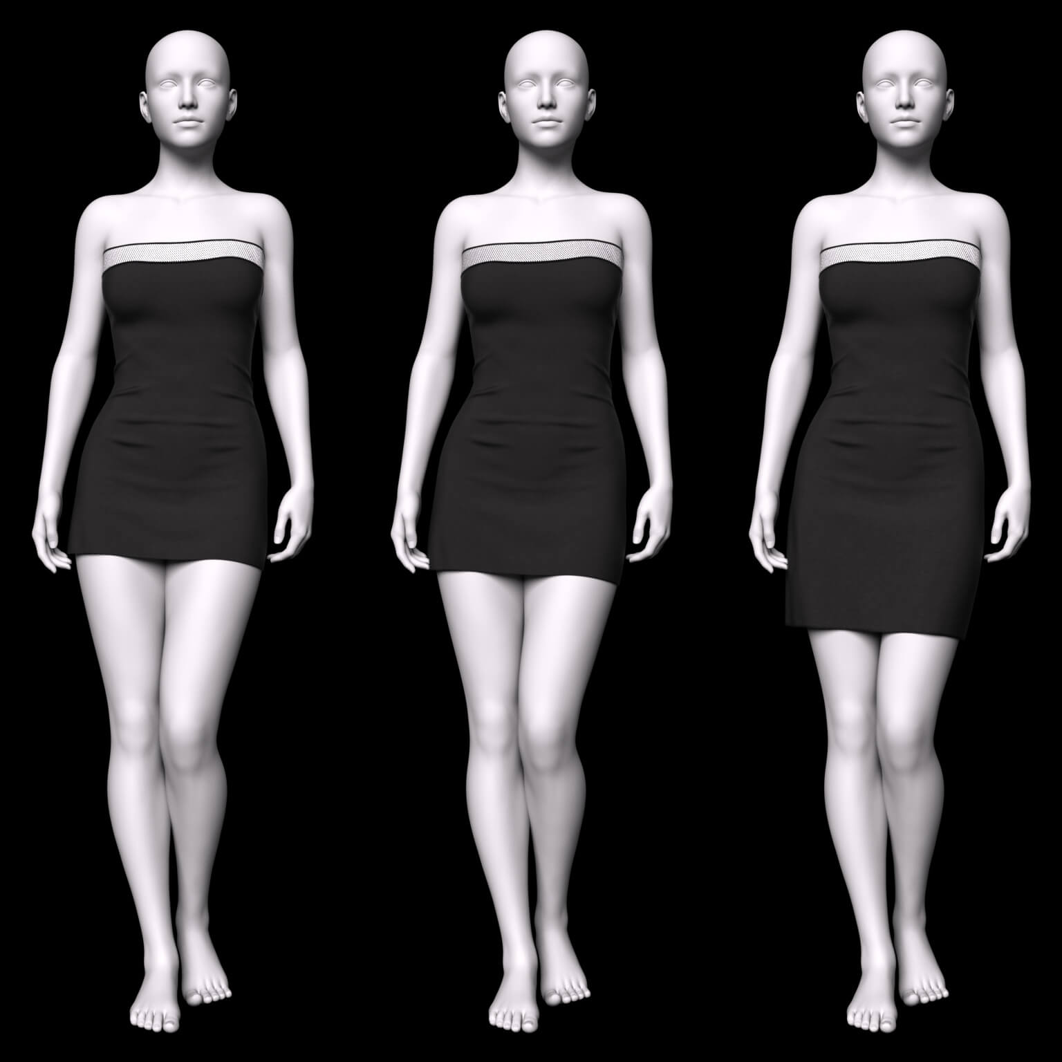 Short Dress 8v G9 Daz Content
