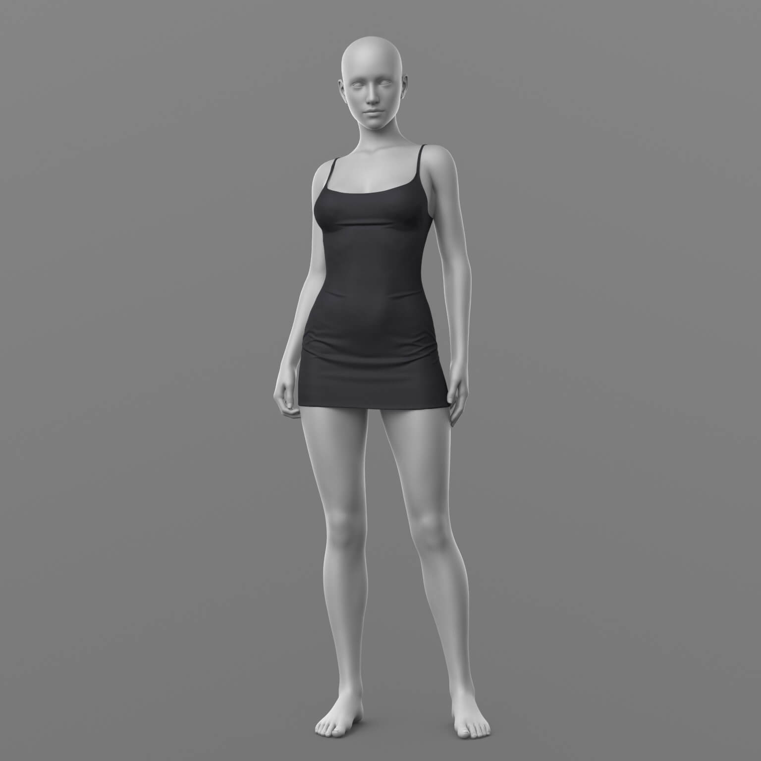 Short Dress 2v G8 Female Daz Content