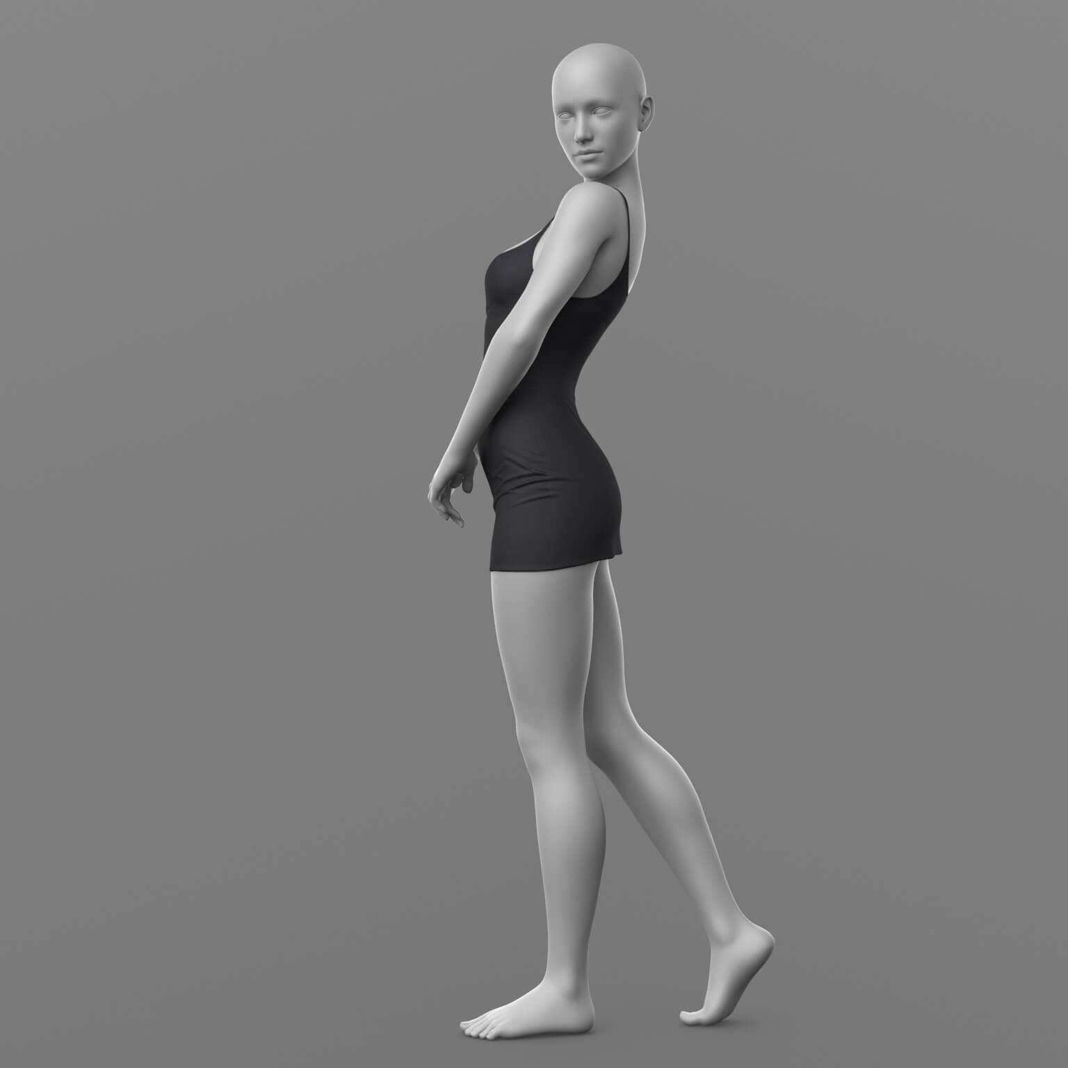 Short Dress 2v G8 Female Daz Content