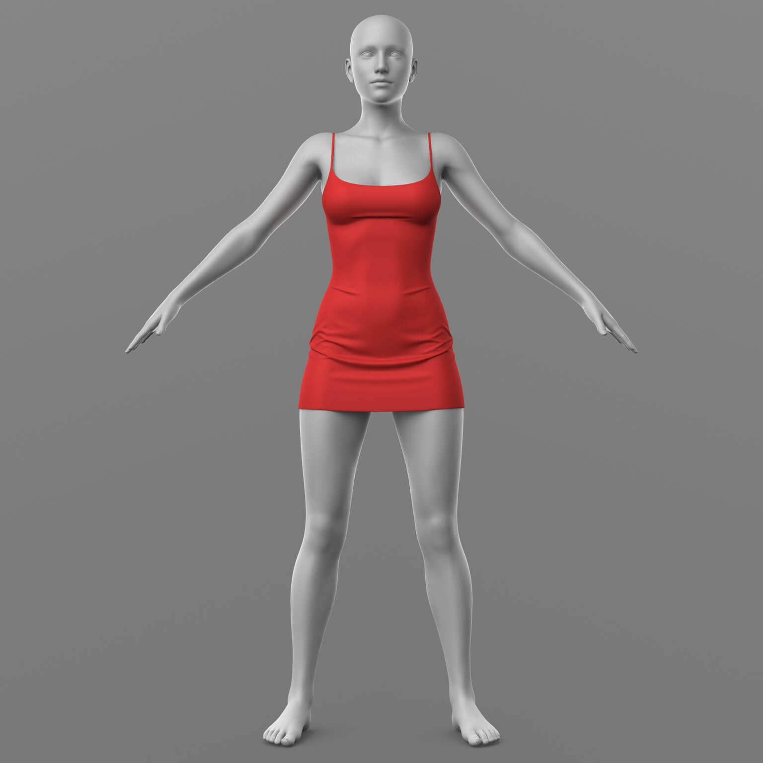 Short Dress 2v G8 Female Daz Content