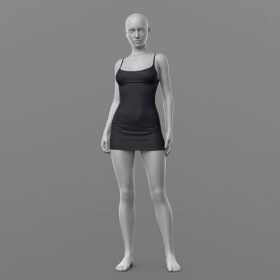 Short Dress 2v G8 Female
