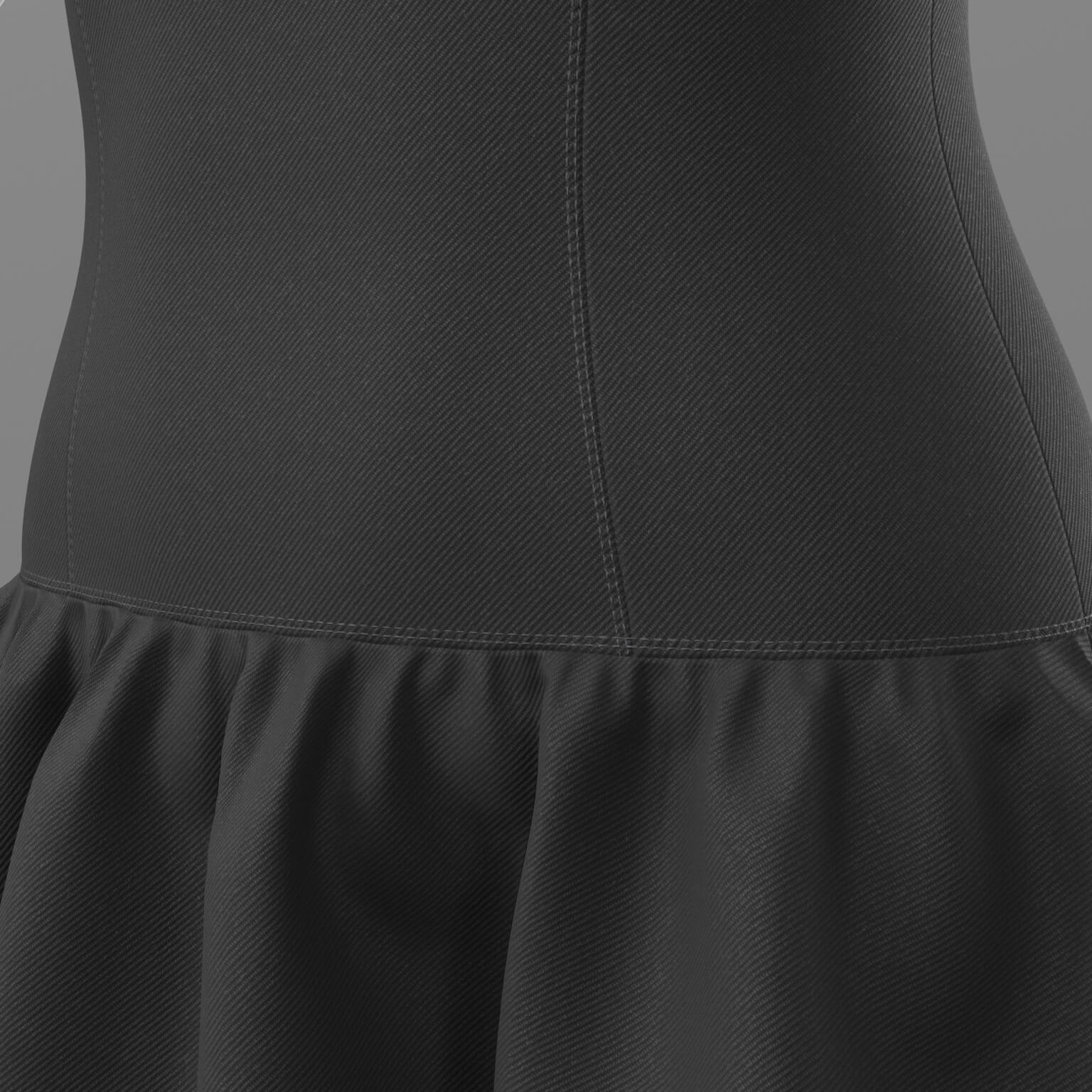 Short Dress G8 Female Daz Content