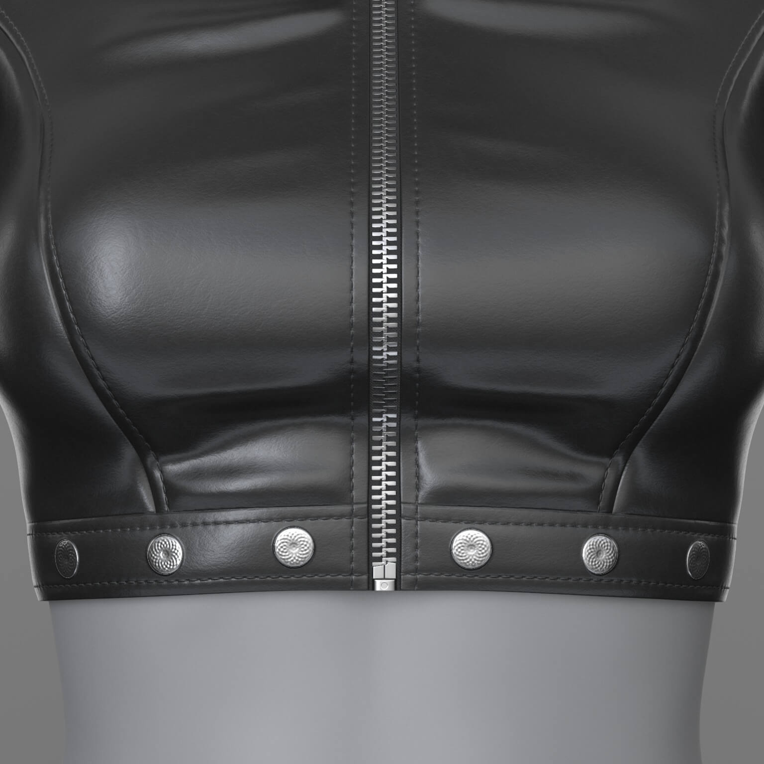 Short Leather Jacket G8 Female Daz Content